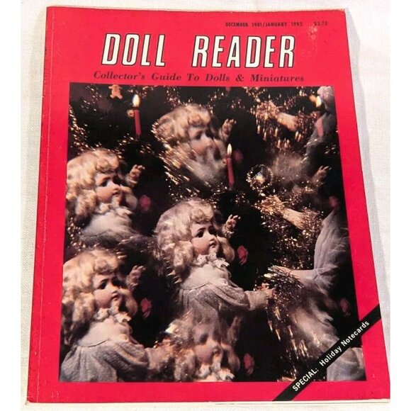 1982 Doll Reader Magazine Collectors Guide Miniatures 80s Barbie Lot Of 4 Vtg - Picture 2 of 16